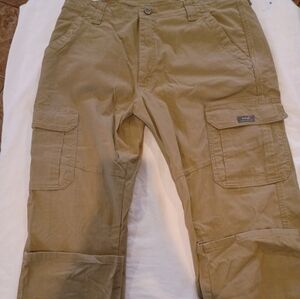 Wrangler Khaki Cargo Pants for Men